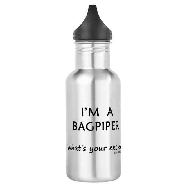 Bouteille D'eau Excusez Bagpiper (Gauche)