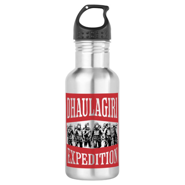 Bouteille D'eau Expédition Dhaulagiri (Devant)