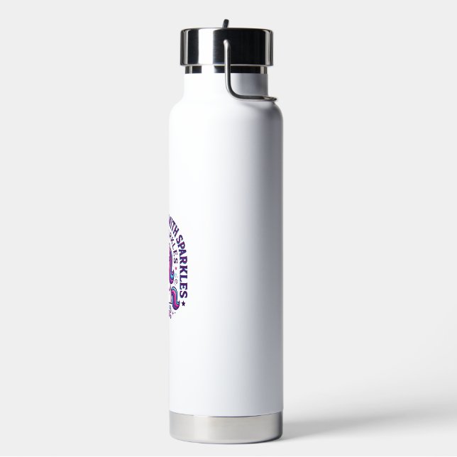 Bouteille D'eau Expérience de licorne avec publicité coupée d'étin (Gym)