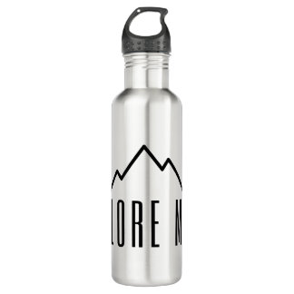 Bouteille D'eau Explore More Mountain Stainless Steel Water Bottle