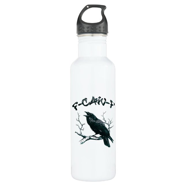 Bouteille D'eau F-Caw-F Aesthetic Design (Devant)