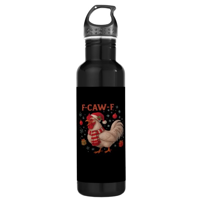 Bouteille D'eau F-Caw-F Chicken Classic Trendy Casual (Devant)