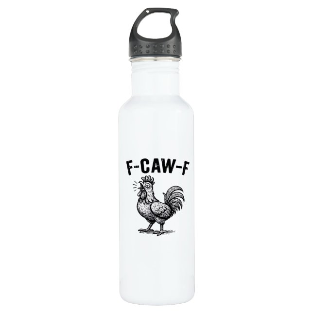 Bouteille D'eau F-Caw-F Chicken Creative Casual (Devant)