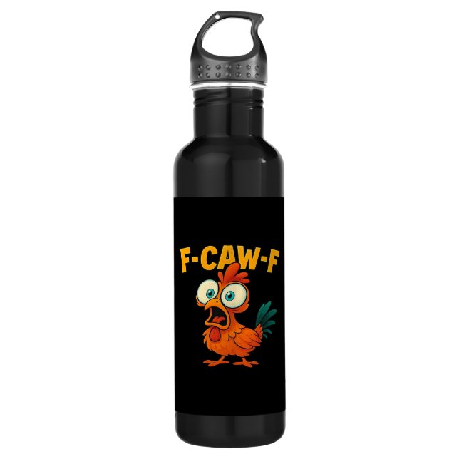 Bouteille D'eau F-Caw-F Chicken Essential Creative Casual (Devant)