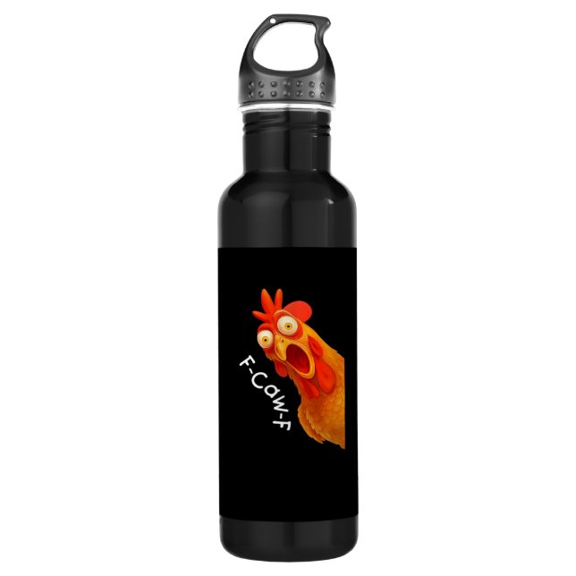 Bouteille D'eau F-Caw-F Chicken Essential Minimal Clean (Devant)