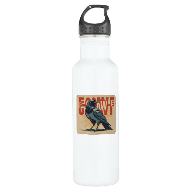 Bouteille D'eau F-Caw-F Classic Classic Unique (Devant)