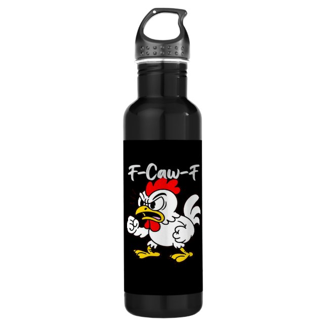 Bouteille D'eau F-Caw-F Classic Creative Casual (Devant)