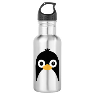 Bouteille D'eau Face de pingouin mou
