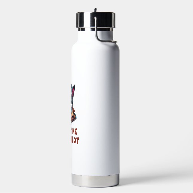 Bouteille D'eau Faites-moi confiance, je suis pilote (Gym)