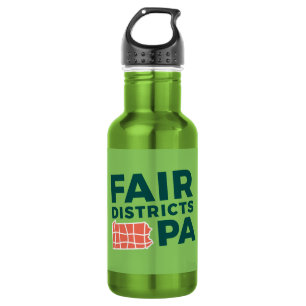 Bouteille d'eau FDPA verte