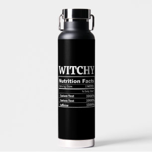 Bouteille D'eau Féministe sorcière personnalisée amateur de café m