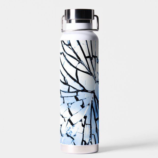 Bouteille D'eau fenêtre cassée (Arrière)