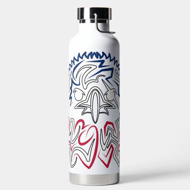 Bouteille D'eau Fête de l'Indépendance Aigle américain (Droite)