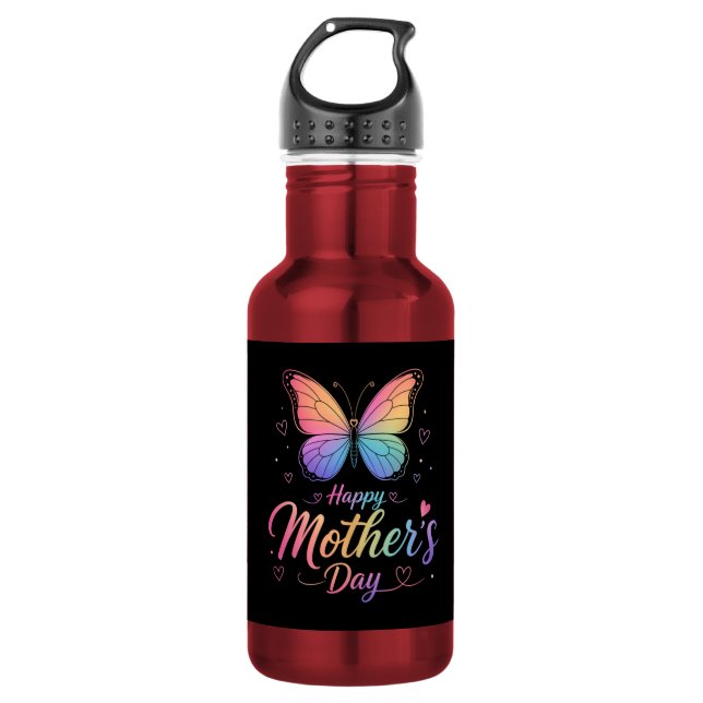 Bouteille D'eau Fête des Mères (Devant)