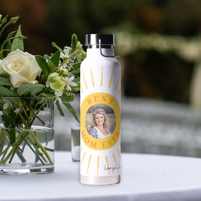 Bouteille D'eau Fête des Mères meilleure maman jamais personnalisé (Créateur téléchargé)