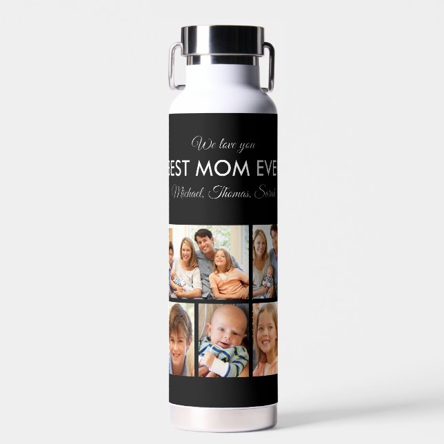Bouteille D'eau Fête des mères Meilleure maman Toujours tendance C (Avant)
