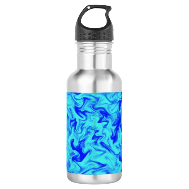 Bouteille D'eau Feu Bleu (Devant)