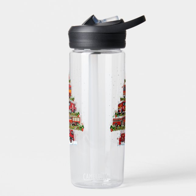 Bouteille D'eau Feu de camion feux Pompier Camion d'incendie Noël (Gauche)