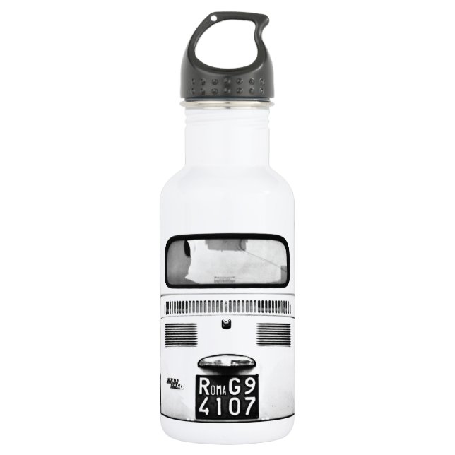 Bouteille D'eau Fiat 500 à Rome, Italie (Devant)