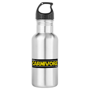 Bouteille D'eau Fier Carnivore. Deal.