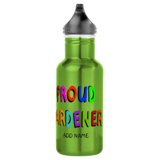 Bouteille D'eau Fière jardinière féminine