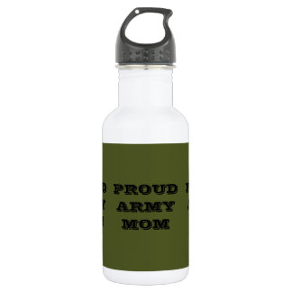 Bouteille D'eau Fière maman de l'armée