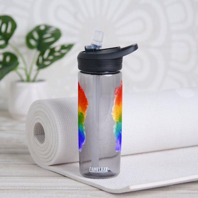 Bouteille D'eau Fierté moderne de SlipperyJoe éclaboussure d'énerg (Yoga)
