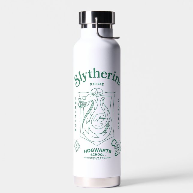 Bouteille D'eau Fierté SLYTHERIN™ Ambition Ruse Blason (Gauche)