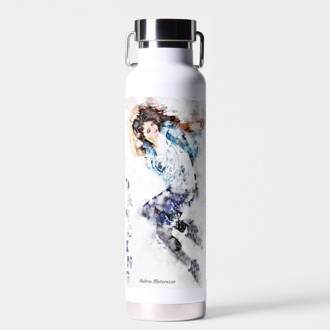 Bouteille D'eau Fille dansante 2 (Avant)
