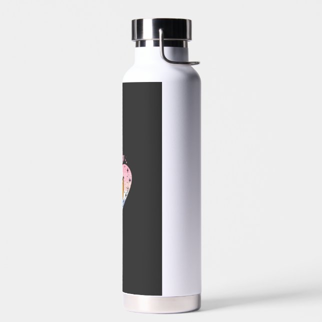 Bouteille D'eau Fille de 50 ans Anniversaire Mignonne Paresseux 50 (Gauche)