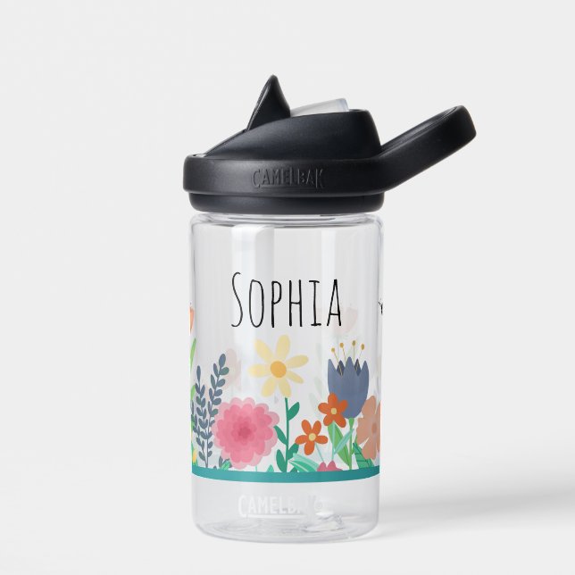 Bouteille D'eau Filles mignonne Floral Bee Kids School (Gauche)