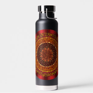Bouteille D'eau Fire Mandala