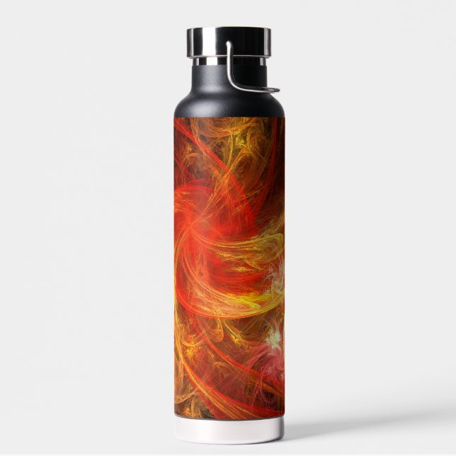 Bouteille D'eau Firestorm Art Abstrait (Gauche)