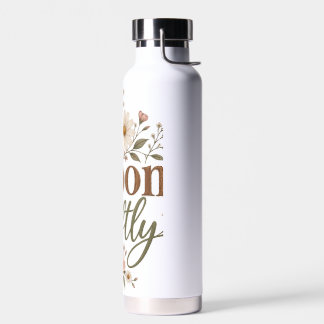 Bouteille D'eau Flacon d'eau Fleurie Bloom Softly