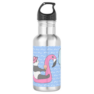 Bouteille D'eau Flamant rose d'été Panda Bird Float Amusants Enfan