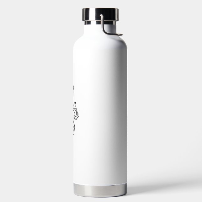 BOUTEILLE D'EAU FLASK INSULTÉ ART ET DESIGN (Droite)