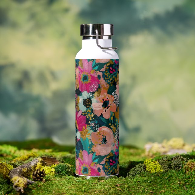 Bouteille D'eau Fleur botanique  (Extérieur)