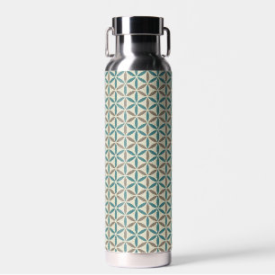 Bouteille D'eau FLEUR DE VIE - motif de timbre 1