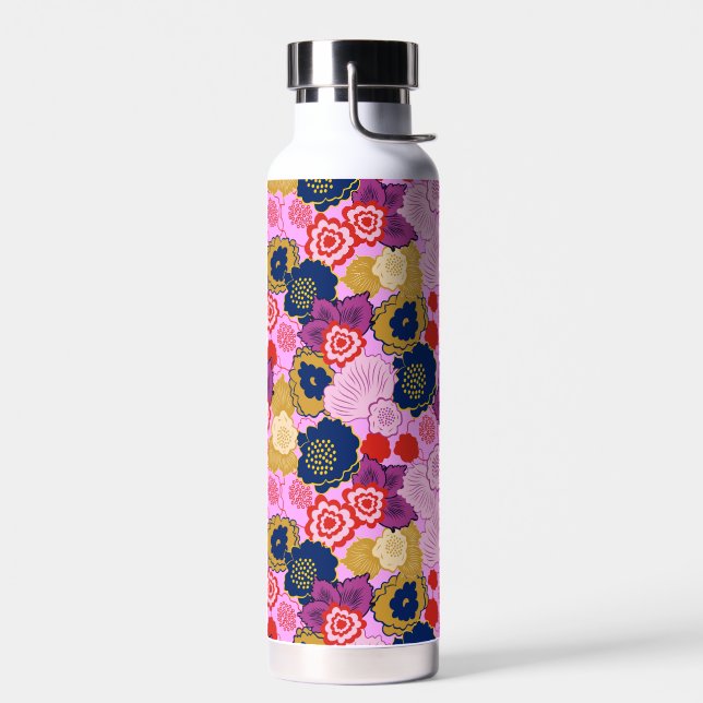 Bouteille D'eau Fleurs de printemps (Gauche)