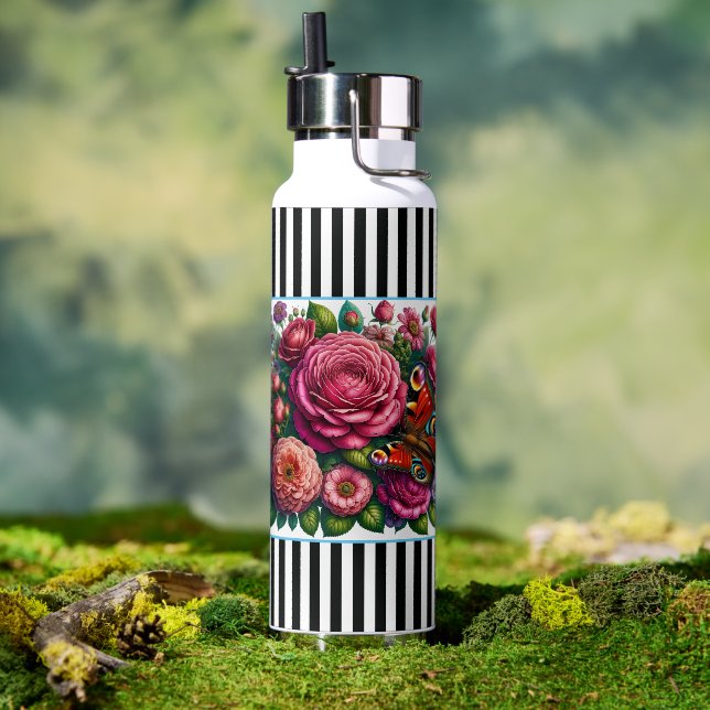 Bouteille D'eau Fleurs Thor Water Bottle (Couvercle)