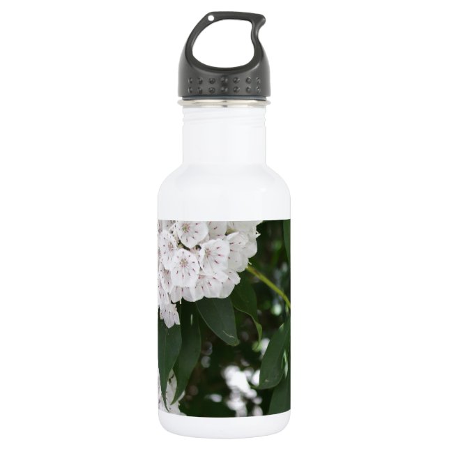 Bouteille D'eau Floral de White Mountain Laurel (Devant)