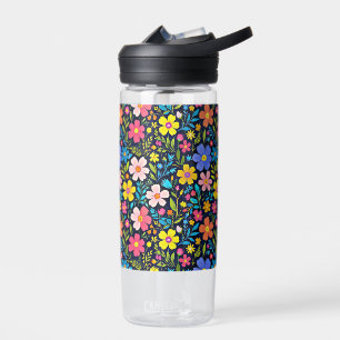 Bouteille D'eau Floral Digital Peinture Fleurs Motif-38875