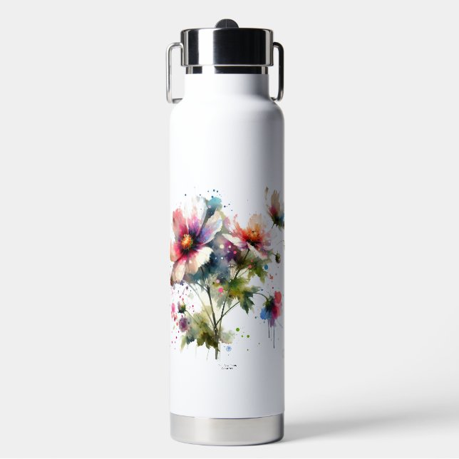 Bouteille D'eau Floral moderne (Salle de sport)