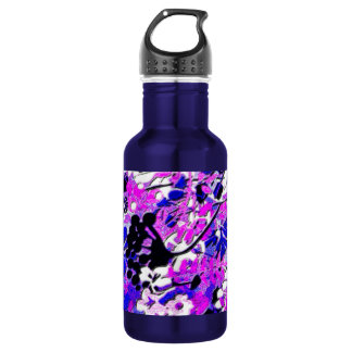 Bouteille D'eau Flore rétro Wacky