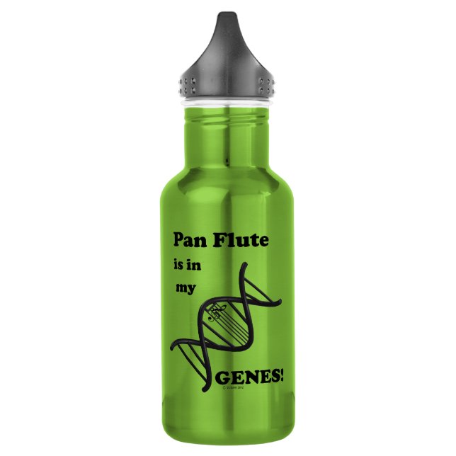 Bouteille D'eau Flûte panique dans mes gènes (Gauche)