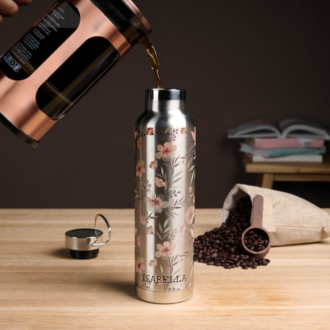 Bouteille D'eau Flux Azure (Café (pivoté))