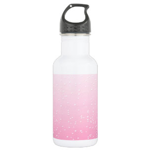 Bouteille D'eau Fond d'art Champagne Rose avec Petites Bulles