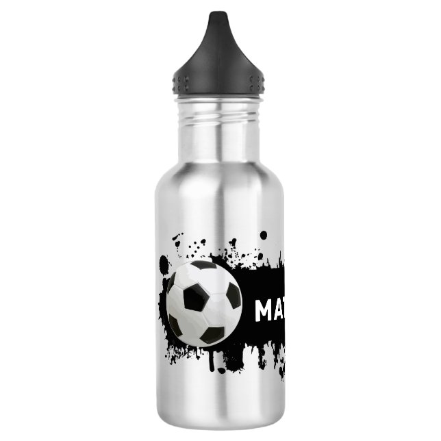 Bouteille D'eau Football Rancune Sports Personnalisés (Gauche)