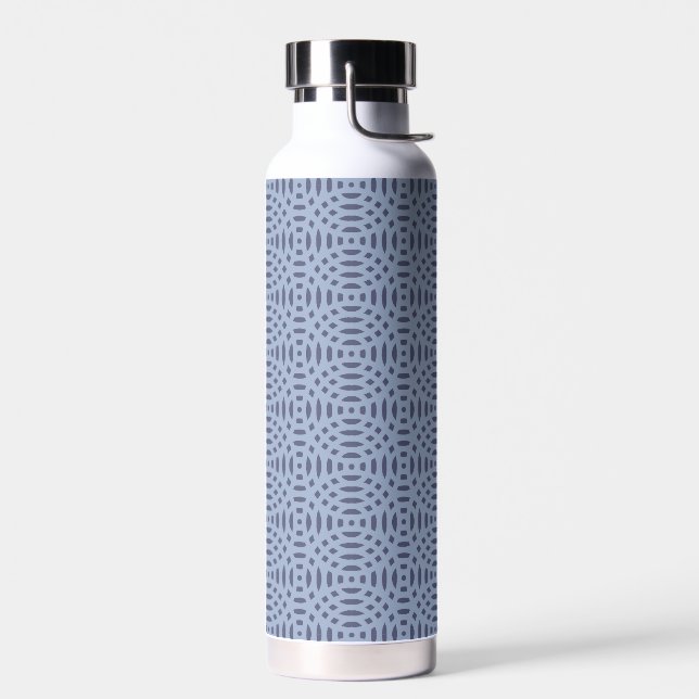Bouteille D'eau formes circulaires motif transparent (Gauche)