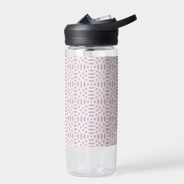 Bouteille D'eau formes circulaires motif transparent (Gauche)